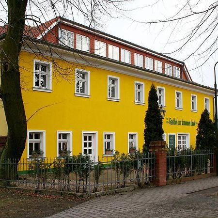 Отель Landgasthof Zur Krummen Linde Stolpe  Экстерьер фото